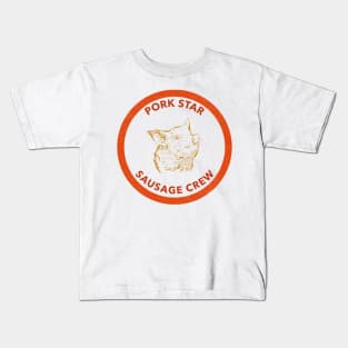 Pork Star - Sausage Crew Kids T-Shirt